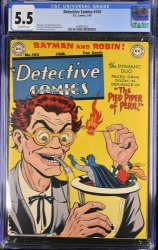 Cover Scan: Detective Comics #143 CGC FN- 5.5 Off White Golden Age Batman Robin 1949! - Item ID #372976