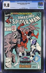 Cover Scan: Amazing Spider-Man #344 CGC NM/M 9.8 1st Appearance Cletus Kasady (Carnage)! - Item ID #373298