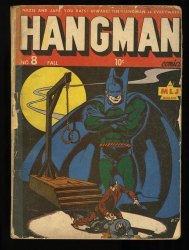 Cover Scan: Hangman #8 GD- 1.8 Classic Gallows Cover! - Item ID #373405