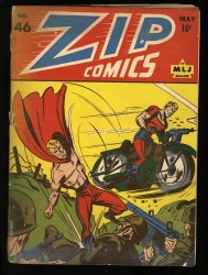 Cover Scan: Zip Comics #46 Fair 1.0 Golden Age MLJ Superhero! - Item ID #373417
