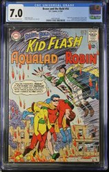 Cover Scan: Brave And The Bold #54 CGC FN/VF 7.0 1st Appearance Teen Titans! - Item ID #374249