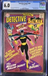 Cover Scan: Detective Comics #359 CGC FN 6.0 1st Appearance Batgirl (Barbara Gordon)! - Item ID #374429