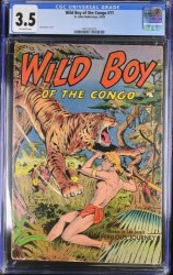 Cover Scan: Wild Boy of the Congo #11 CGC VG- 3.5 Off White Matt Baker Cover! - Item ID #374949