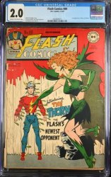 Cover Scan: Flash Comics #89 CGC GD 2.0 1st Appearance Rose and Thorn! - Item ID #375620