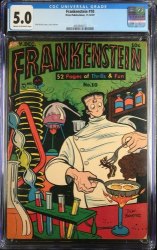 Cover Scan: Frankenstein #10 CGC VG/FN 5.0 Golden Age Horror! - Item ID #375621