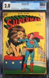 Cover Scan: Superman #50 CGC GD 2.0 Boring/Kaye Cover! Prankster Appearance!  - Item ID #375627