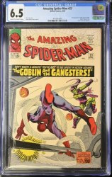 Cover Scan: Amazing Spider-Man #23 CGC FN+ 6.5 3rd Appearance Green Goblin! - Item ID #375647