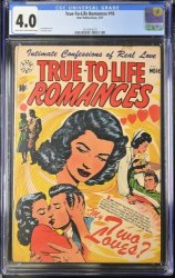 Cover Scan: True-To-Life Romances #16 CGC VG 4.0 L.B. Cole Cover! - Item ID #375648