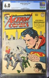 Cover Scan: Action Comics #114 CGC FN 6.0 Boring/Kaye/Adler Cover! Lois Lane! - Item ID #375668