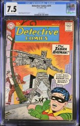 Cover Scan: Detective Comics #275 CGC VF- 7.5 1st Appearance Zebra Batman! - Item ID #375682