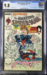 Cover Scan: Amazing Spider-Man #315 CGC NM/M 9.8 1st Venom Cover! McFarlane! - Item ID #376493