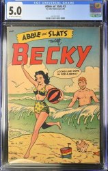 Cover Scan: Abbie An' Slats #3 CGC VG/FN 5.0 Off White to White - Item ID #377091