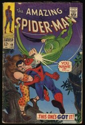 Cover Scan: Amazing Spider-Man #49 GD/VG 3.0 Kraven and Vulture Appearance! - Item ID #377744