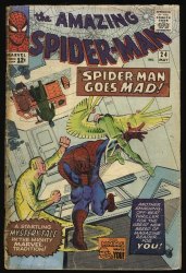 Cover Scan: Amazing Spider-Man #24 GD+ 2.5 See Description (Qualified) - Item ID #377823