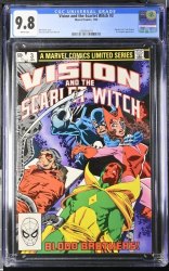 Cover Scan: Vision and the Scarlet Witch #3 CGC NM/M 9.8 White Pages - Item ID #423290