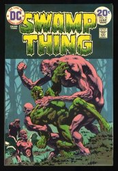Cover Scan: Swamp Thing #10 NM 9.4 The Man Who Would Not Die! Berni Wrightson Cover! - Item ID #433414