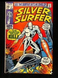 Cover Scan: Silver Surfer #17 FN/VF 7.0 Mephisto Appearance! Nick Fury! - Item ID #434938