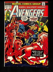 Cover Scan: Avengers #112 VF+ 8.5 1st Appearance Mantis! Black Widow! Heck Cover! - Item ID #436008