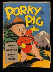 Cover Scan: Four Color #48 GD- 1.8 Porky Pig Appearance! - Item ID #436722