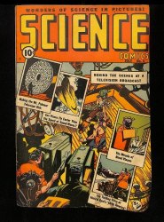 Cover Scan: Science Comics (1946) #4 VG+ 4.5 - Item ID #436732