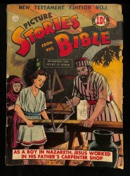 Cover Scan: Picture Stories From The Bible: New Testament #1 GD+ 2.5 - Item ID #436733
