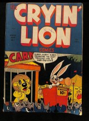 Cover Scan: Cryin' Lion Comics #2 VG- 3.5 Golden Age! - Item ID #436740