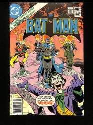Cover Scan: Batman #321 VF 8.0 Joker Cover! - Item ID #437488