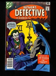 Cover Scan: Detective Comics #475 VF+ 8.5 Batman Joker Fish Cover! - Item ID #438940
