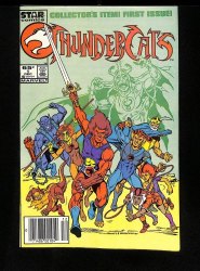 Cover Scan: Thundercats (1985) #1 VF+ 8.5 Newsstand Variant - Item ID #439678