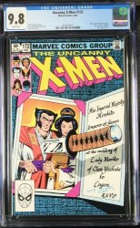 Cover Scan: Uncanny X-Men #172 CGC NM/M 9.8 White Pages - Item ID #440160