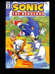 Cover Scan: Sonic the Hedgehog #4 NM/M 9.8 Cover B Variant - Item ID #440660