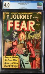 Cover Scan: Journey Into Fear [Canada] #14 CGC VG 4.0 Cream To Off White - Item ID #440923