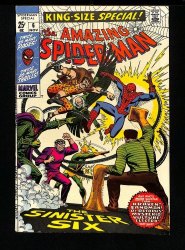 Cover Scan: Amazing Spider-Man Annual #6 FN+ 6.5 Sinister Six Appearance! - Item ID #441853