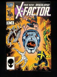 Cover Scan: X-Factor (1986) #6 NM 9.4 1st Appearance of Apocalypse! - Item ID #443611