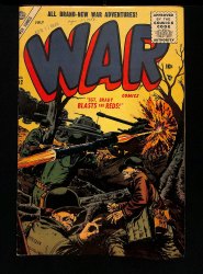 Cover Scan: War Comics #42 FN 6.0 - Item ID #445454