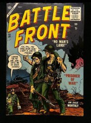 Cover Scan: Battlefront #31 FN+ 6.5 Joe Sinnott! Behind Enemy Lines! Russ Heath Cover! - Item ID #445498