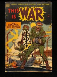 Cover Scan: This Is War #9 GD 2.0 Pre-Code War! Golden Age! - Item ID #445501