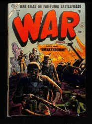 Cover Scan: War Comics #24 FN+ 6.5 Golden Age! - Item ID #445505
