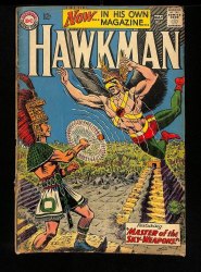 Cover Scan: Hawkman #1 GD/VG 3.0 1st Solo Series! Master of Sky Weapons! - Item ID #448896