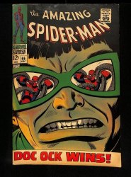 Cover Scan: Amazing Spider-Man #55 VG+ 4.5  Doctor Octopus Appearance! - Item ID #448897
