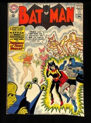 Cover Scan: Batman #153 FN+ 6.5 Sheldon Moldoff Cover! Robin! Bat-Girl! Batwoman! - Item ID #450382