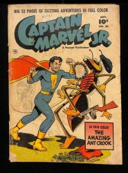 Cover Scan: Captain Marvel Jr.  #89 GD- 1.8 Golden Age Fawcett! - Item ID #455075