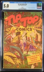 Cover Scan: Tip Top Comics #nn CGC VG/FN 5.0 Extremely Scarce Golden Age Comic 1 of a Kind! - Item ID #455394