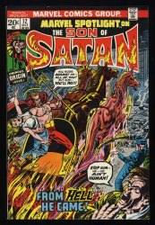 Cover Scan: Marvel Spotlight #12 NM- 9.2 1st Appearance Son of Satan!! - Item ID #456492
