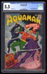 Cover Scan: Aquaman #35 CGC FN- 5.5 1st Appearance Black Manta Ocean Master! - Item ID #456625