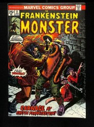 Cover Scan: Frankenstein #11 NM- 9.2 And in the end--? Bondage Cover Bob Brown Art! - Item ID #457628