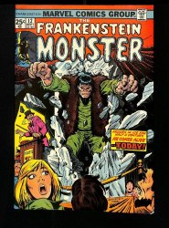 Cover Scan: Frankenstein #12 NM+ 9.6 Cold and Lasting Tomb! Ron Wilson Cover! - Item ID #457629
