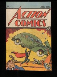 Cover Scan: Action Comics #1 NM- 9.2 1987 Reprint Nestle Foods Variant - Item ID #457703