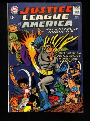 Cover Scan: Justice League Of America #55 VF- 7.5 1st GA Robin in SA! - Item ID #457708
