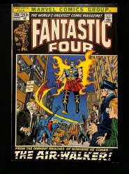 Cover Scan: Fantastic Four #120 VF+ 8.5 1st Appearance Air-Walker! Herald of Galactus! - Item ID #457723